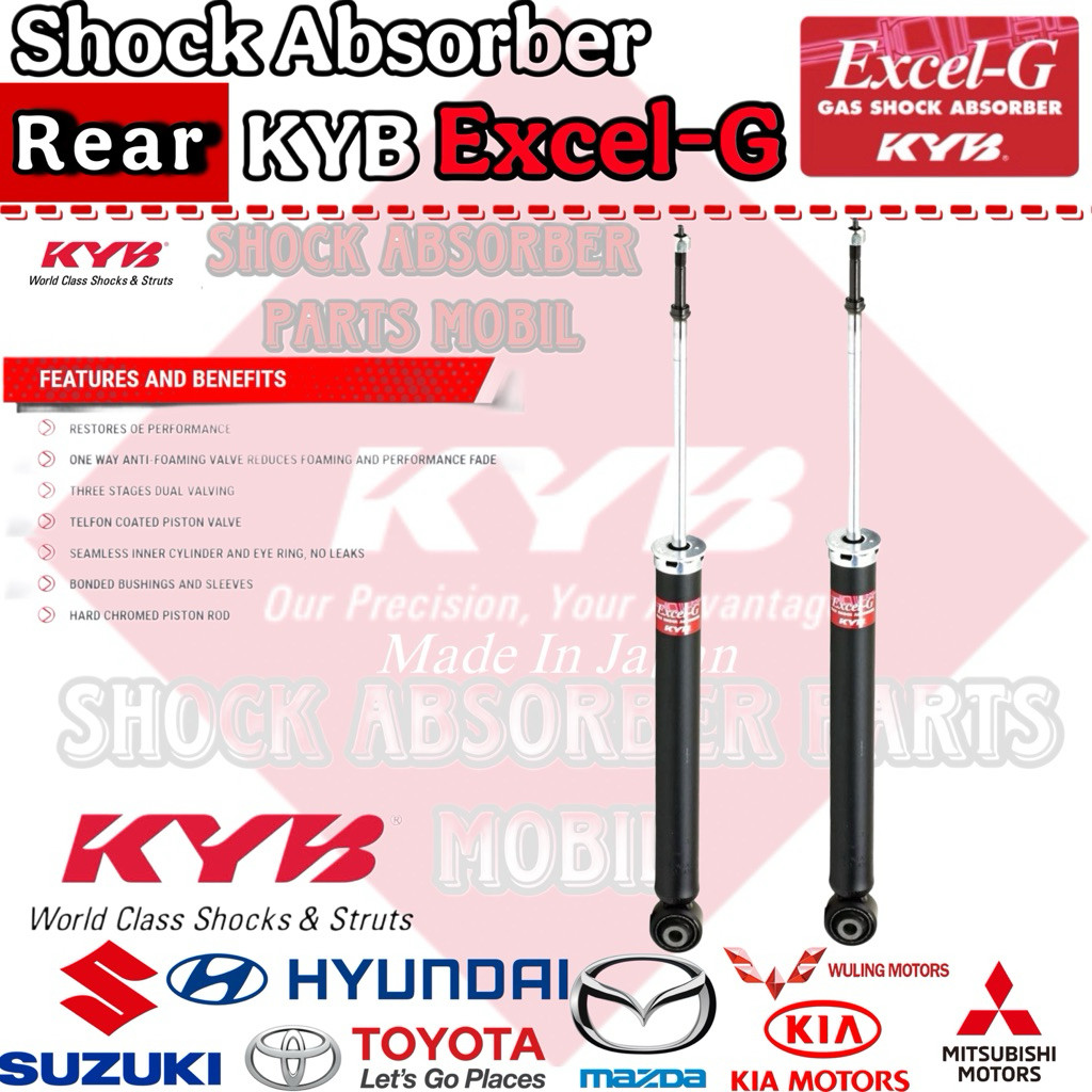 SHOCKBREAKER BELAKANG ETIOS VALCO KAYABA EXCEL G MADE IN JAPAN