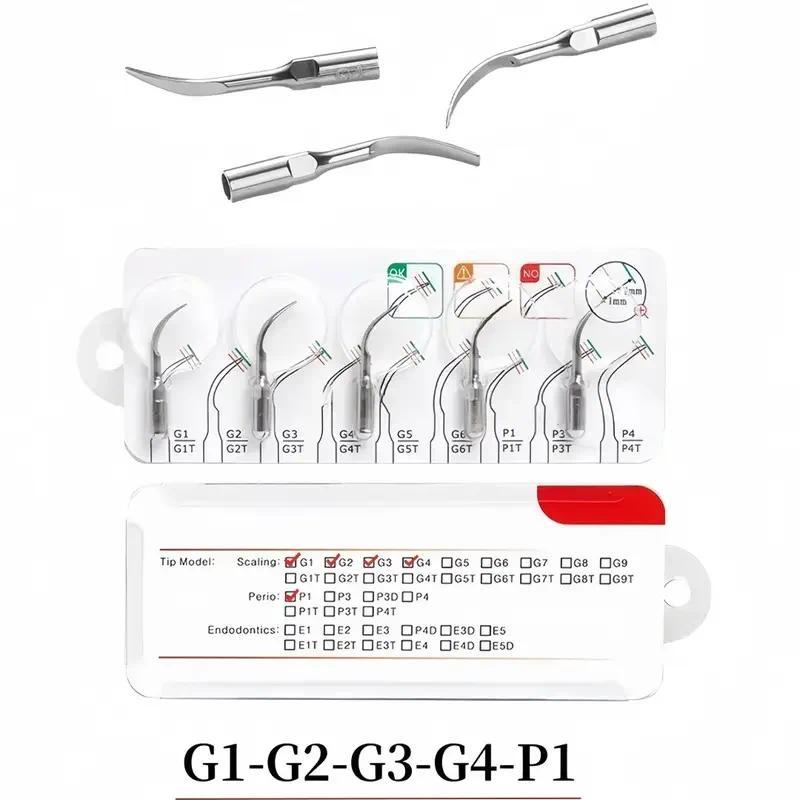 5PCS/box Dental Scaler Scaler Working Tip Scaler Accessories Teeth Cleaning Tools Tip Scaling Ultras