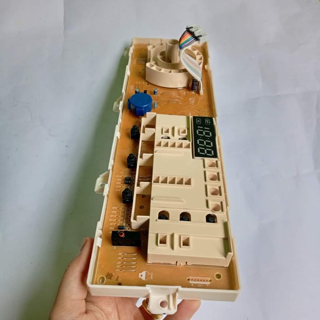 Pcb Display Mesin Cuci LG 1 Tabung FM1071D6 FM1281D6 EBR80495845