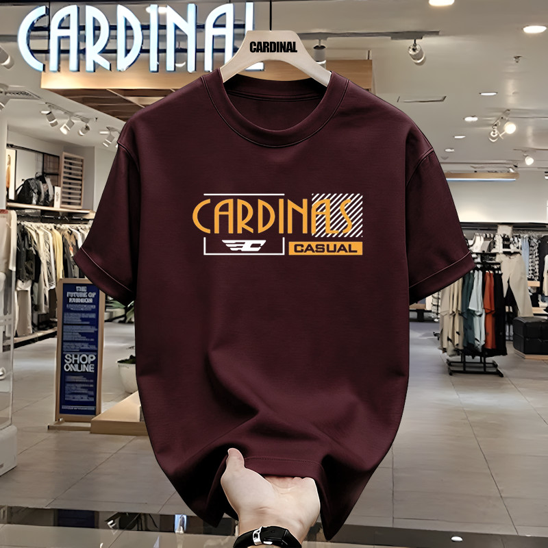 Baju Kaos Cardinal Pria Wanita Unisex Cotton Combed Graphic Tee Kekinian
