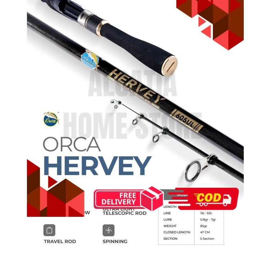 Joran Orca Hervey Telescopic - 605UL -alca