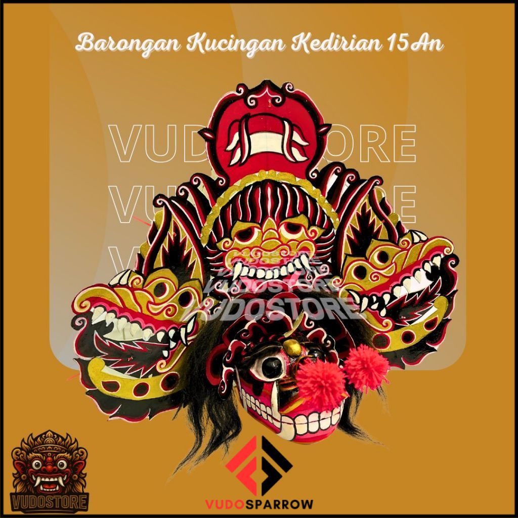 Vudosparrow Barongan Asli Buat Pentas Ukuran 15 Barongan Kucingan Kedirian