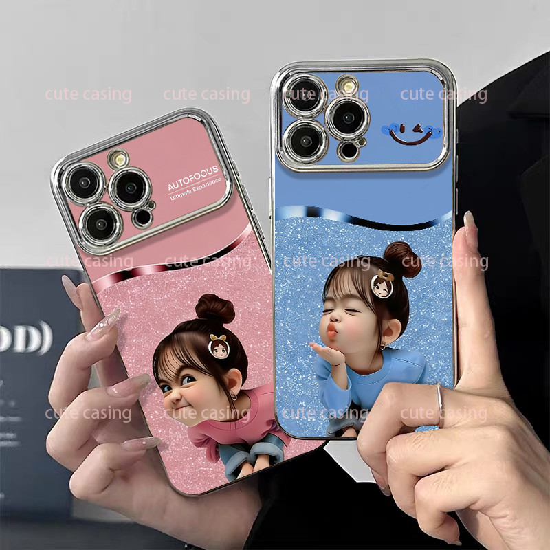 Casing HP 6D Vision Infinix Smart 9 Smart 6 ram3 Hot 30i 4G Smart 5 2020 Smart 8 XR Full Cover Lensa
