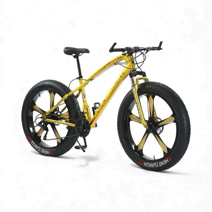 Sepeda Gunung MTB 26 Inch XAVIOR JAGUAR RACING 24 Speed - Yellow Gold
