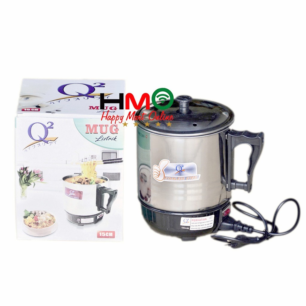 Mug Elektrik Q2 15CM Mug Listrik Q2 15 CM Mug Electric Q2 15CM Q2-8015 Q2 8015 Best Seller