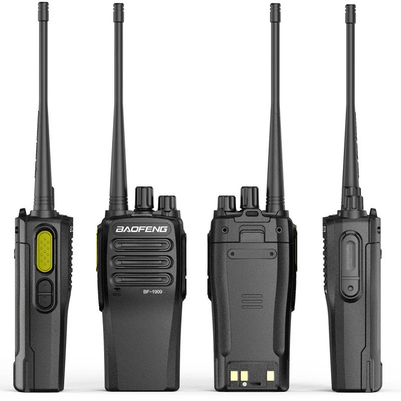 BAOFENG BF-1909 Walkie Talkie 30KM Long Range Communication Rao Support Type-C arging VOX Clear Soun
