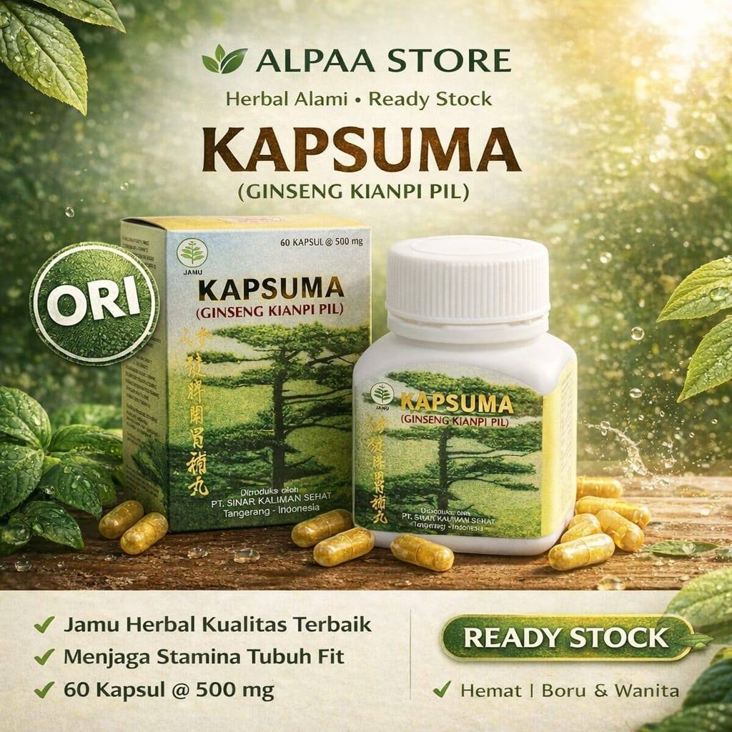 KIANPI PIL ASLI - KAPSUMA ( ginseng kianpi pil )
