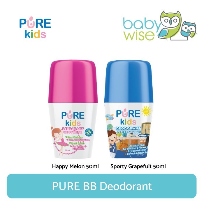 PURE Kids Deodorant - Penghilang Bau Badan Anak