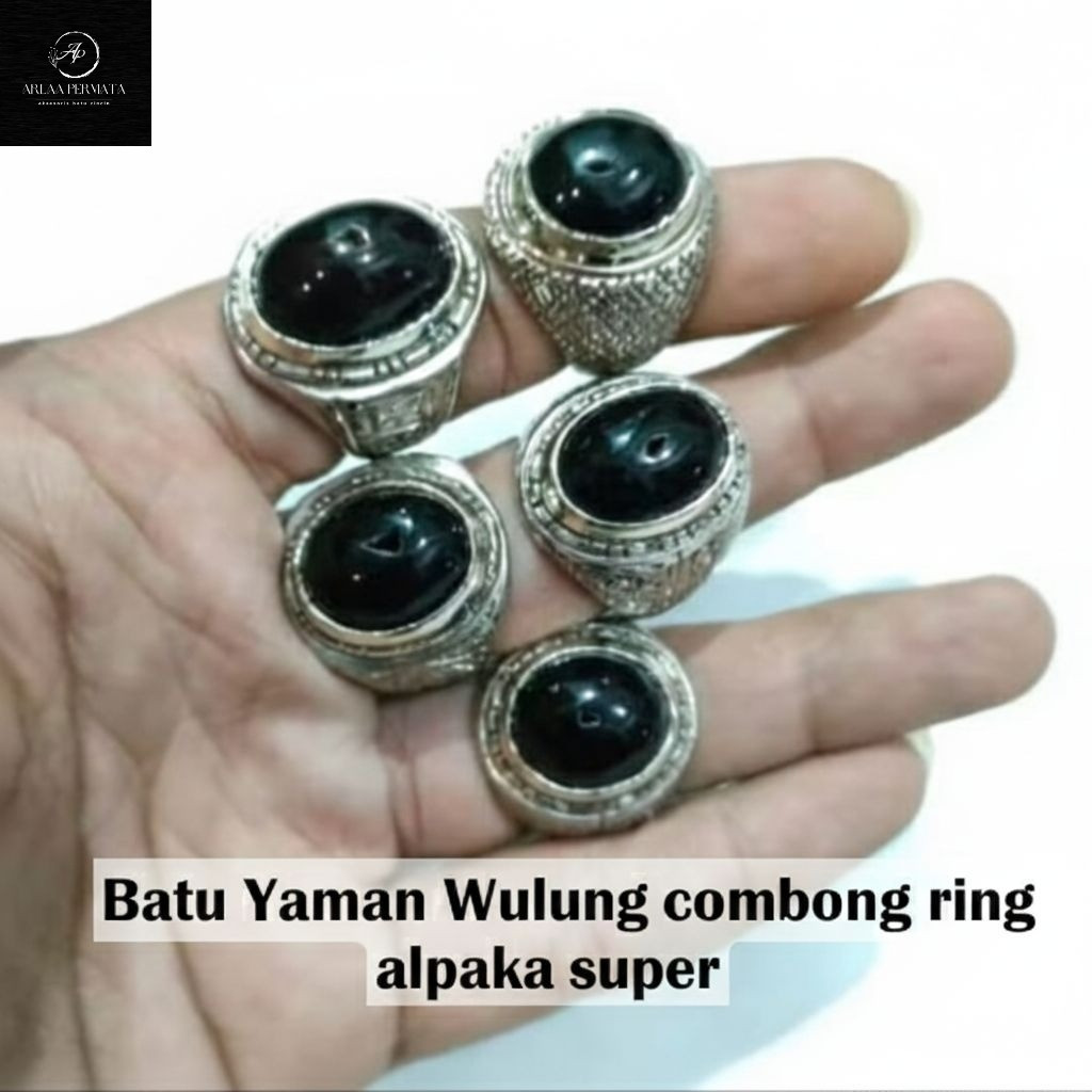 cincin batu yaman Wulung combong ring alpaka super