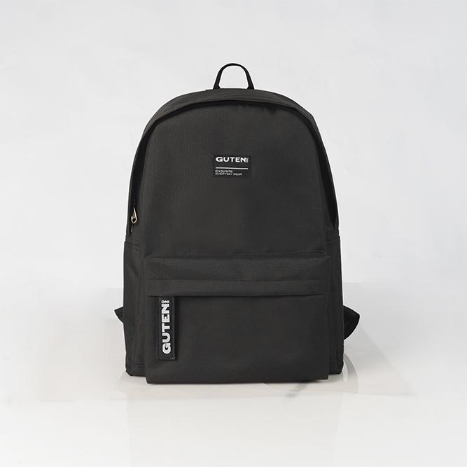 PROMO  Guten Inc - Tas Ransel Backpack Cordura Bruce Black - BLACK
