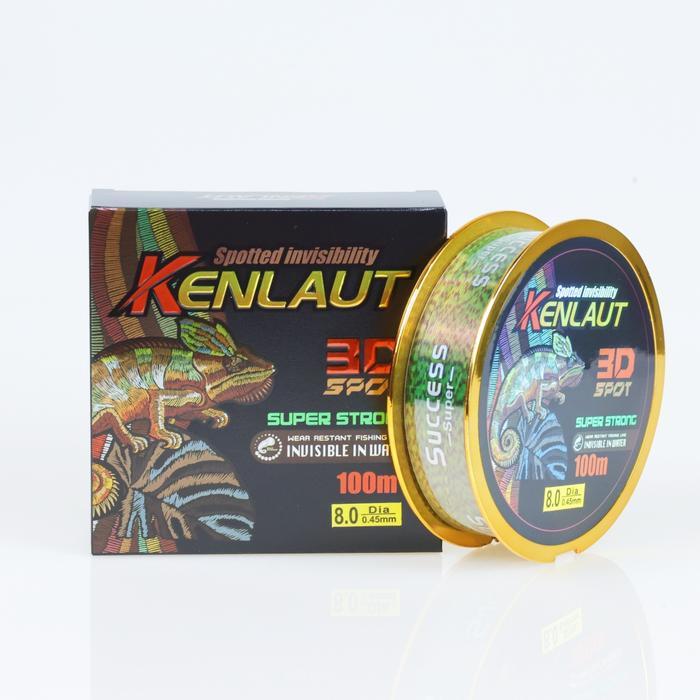 (Time Sport Store) KENLAUT 500m 100m Senar Pancing Super Nylon Speckle Titik Tak Terlihat Garis - 10