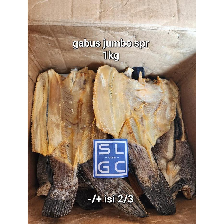 Ikan Asin Gabus Jumbo Super 1kg - SLGC