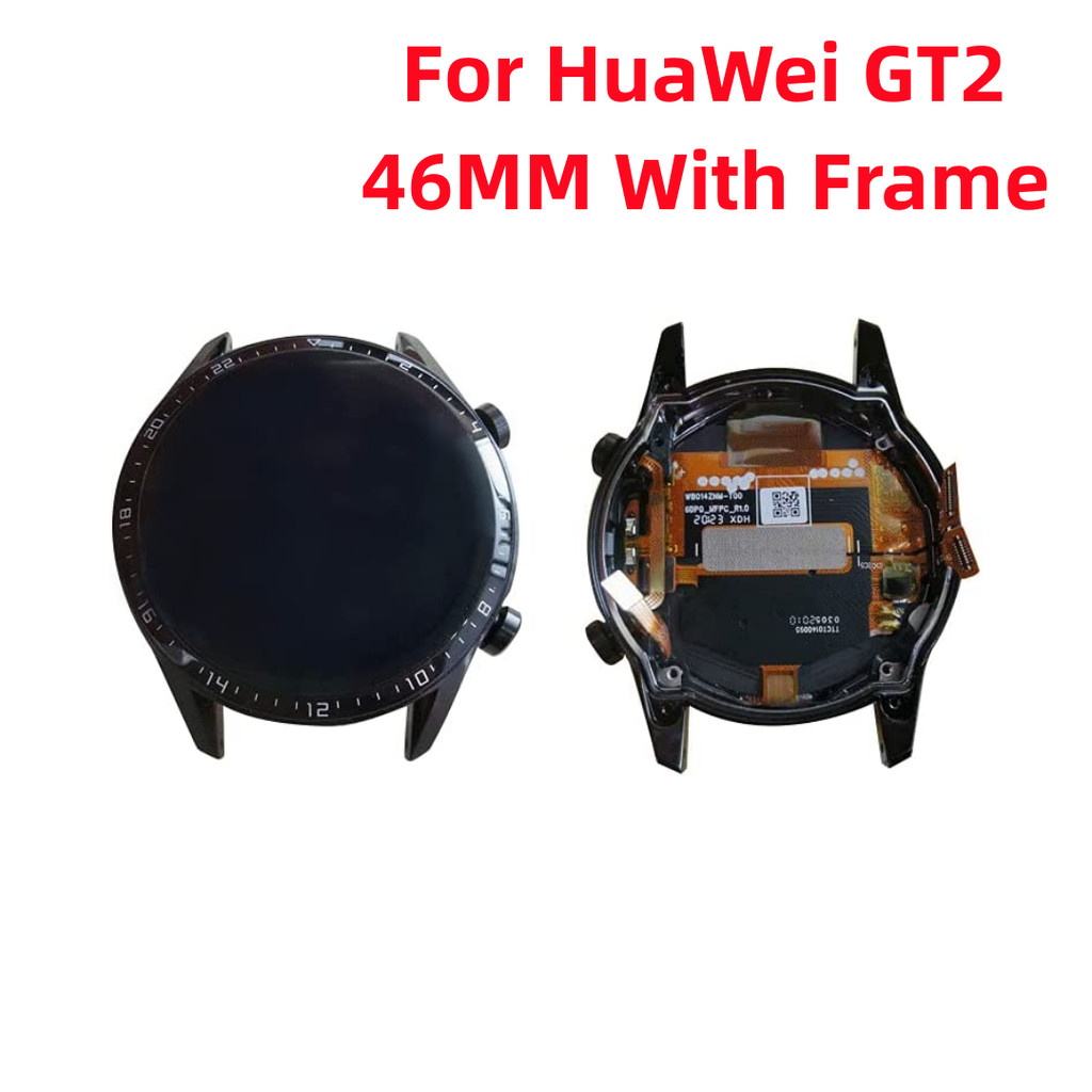 For HuaWei Watch Series GT2 lcd Touch Screen OLED splay gitizer Assembly HW Watch Substitution 42mm 