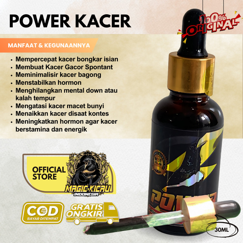 Power Kacer Strong Vitamin Penggacor Seketika Burung Kacer