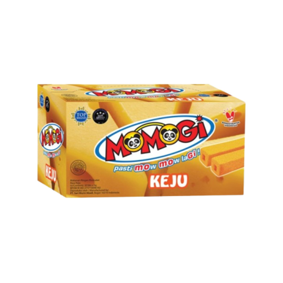 Momogi Snack Stick Keju Box 20 x 5 gr