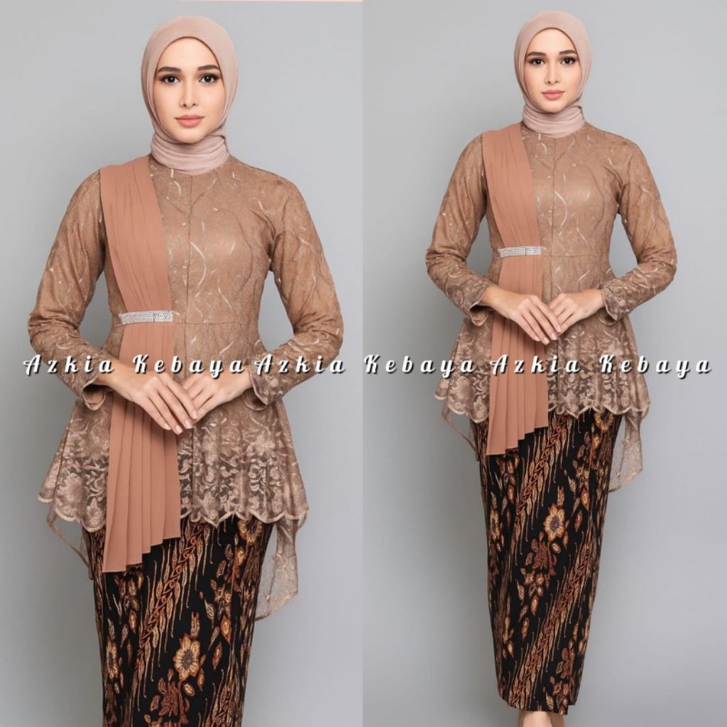 Setelan Kebaya Modern - Kebaya Wisuda- Kebaya Modern - Kebaya Selendang - Kebaya Pesta - Kebaya Hija