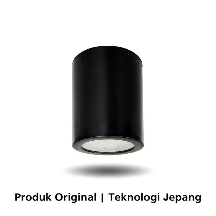 Panasonic Lampu Downlight Outbow Hitam Silver Frosted