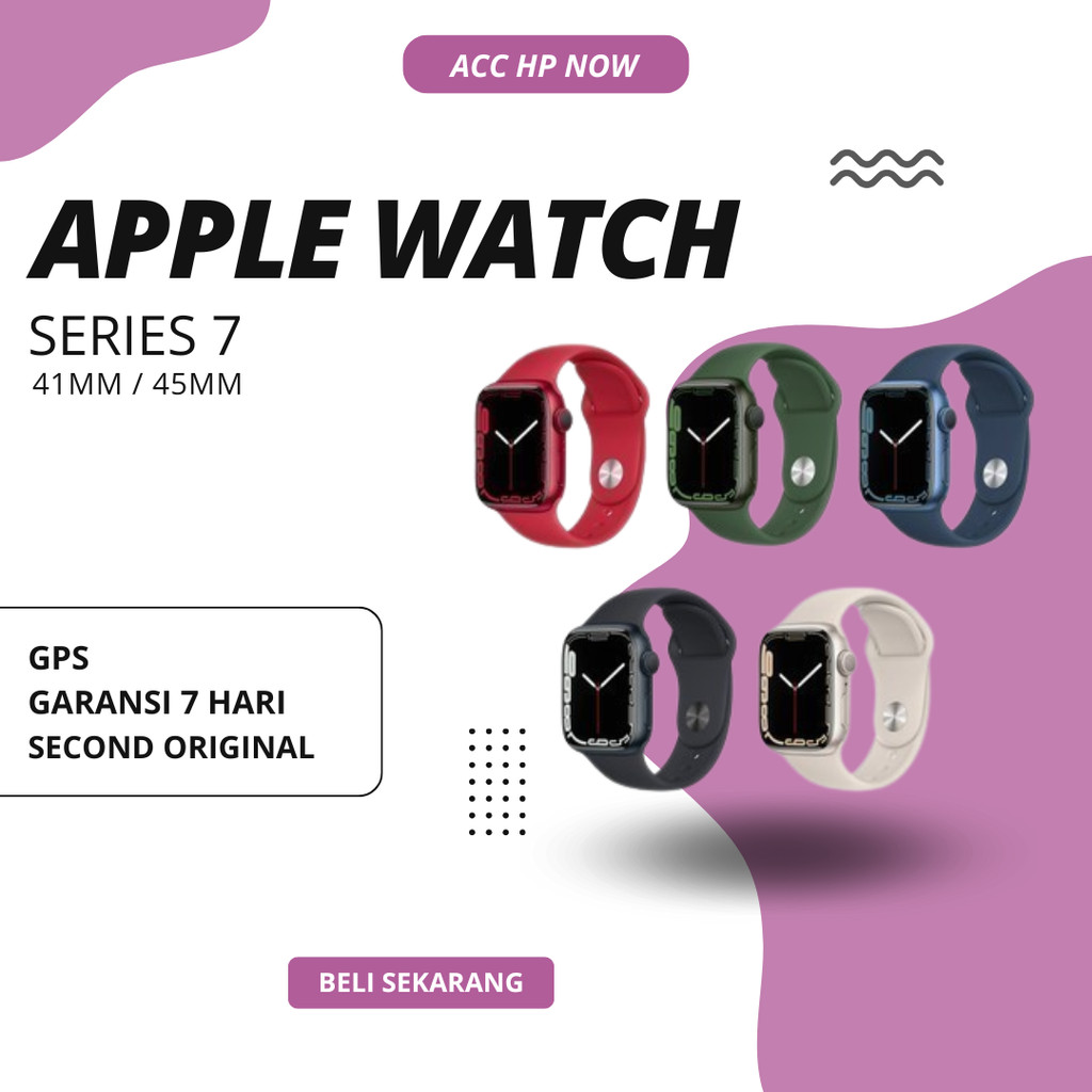 Apple Watch iWatch Series 7 41MM 45MM Second Fullset - AHN