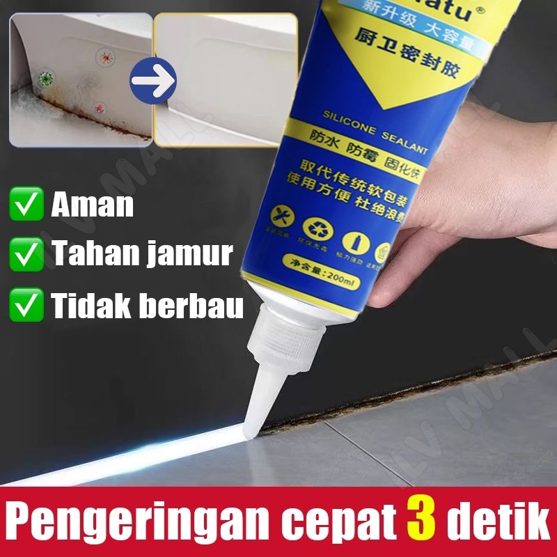 lem sealant 150ml nat keramik kamar mandi lem keramik super kuat sealent anti bocor pengisi nat kera