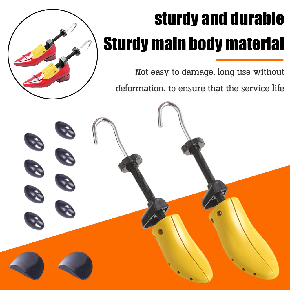 Alat Pembesar Sepatu Adjustable untuk Pria dan Wanita, Perlengkapan Membesar Sepatu Ukuran 35-42/41-
