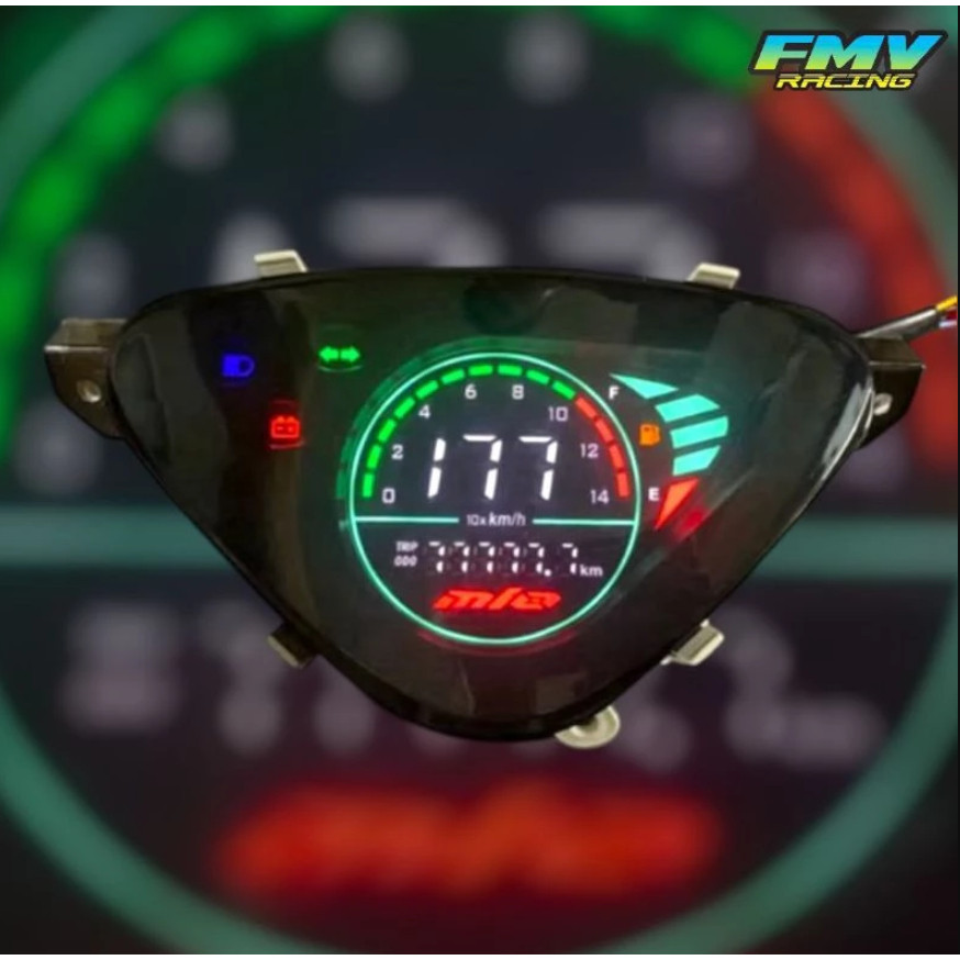 Speedometer Mio Digital Spidometer Mio Sporty / Mio Smile Speedometer Yamaha Odometer Digital LED LC