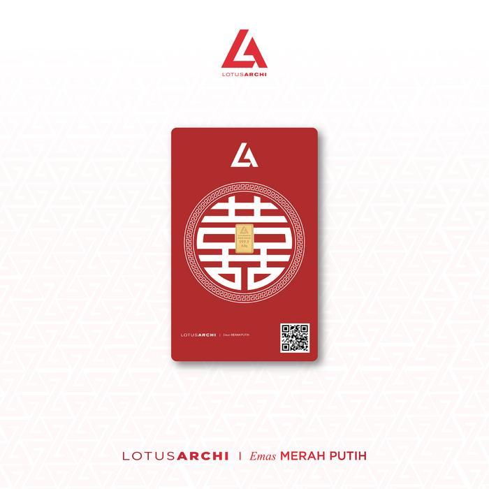 Promo Lotus Archi Gift Series Special Happy Wedding 0.5 gr - GSLADH01Ori