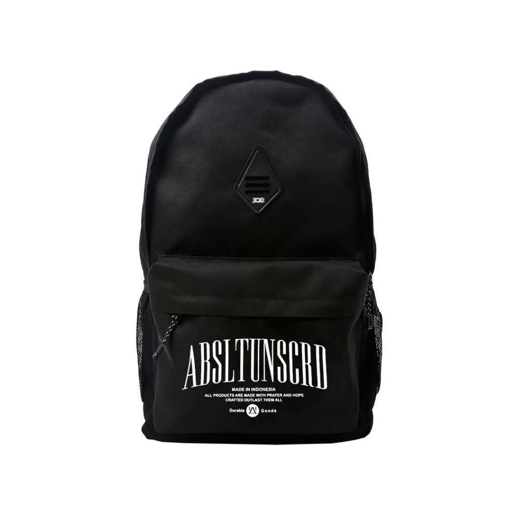 308 Absltunscrd - BACKPACK / TAS RANSEL Bag Laptop Abslt Unscrd Slim Sharp - Black