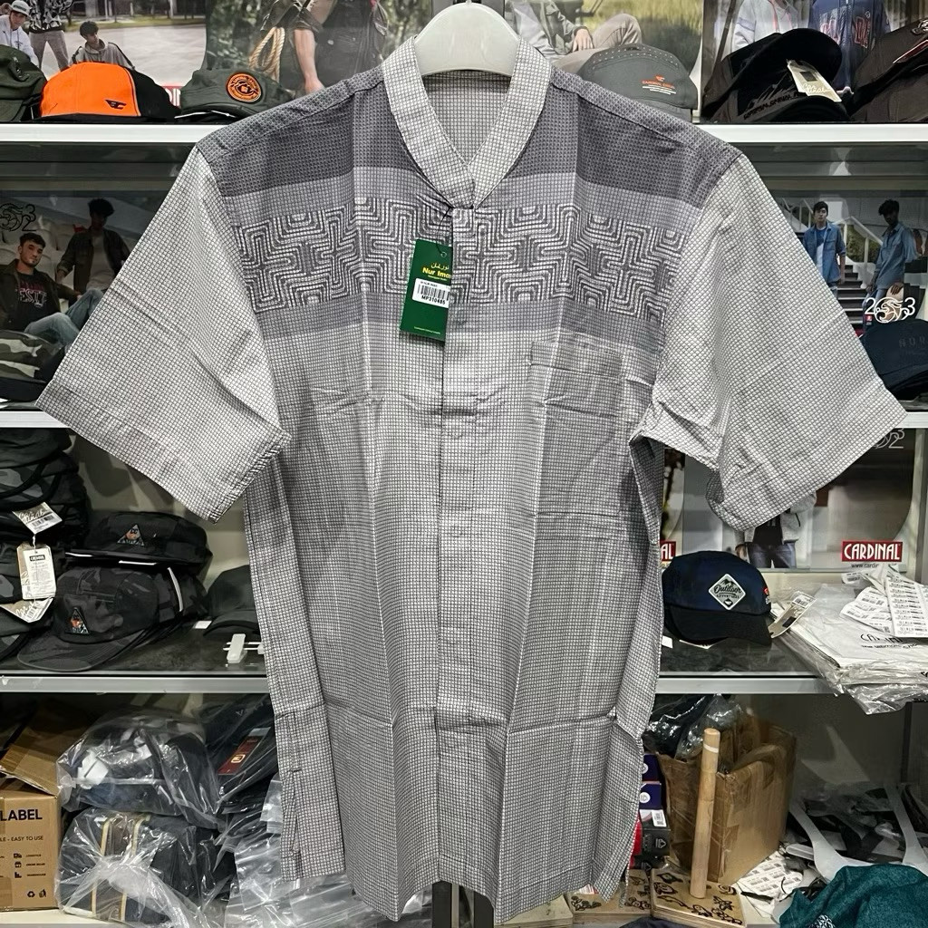 FLASS SALE OBRAL Baju Koko Nur Iman Lengan Pendek / Kemeja Koko Murah