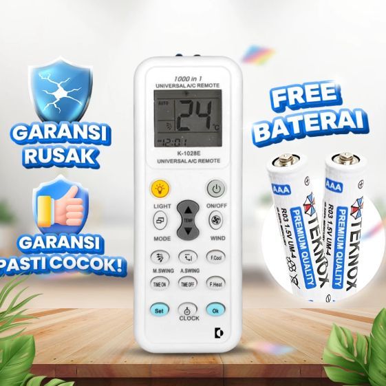 Remote AC Universal - Remot Semua Merk AC Multi - Changhong ,  Daikin, Gree , Huawei , Samsung