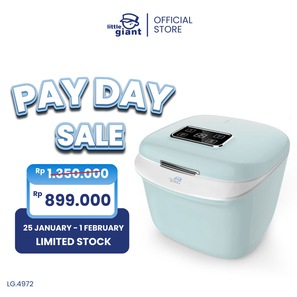 Little Giant Zhora Digital UV Sterilizer & Dryer | UV Sterilizer Botol Bayi