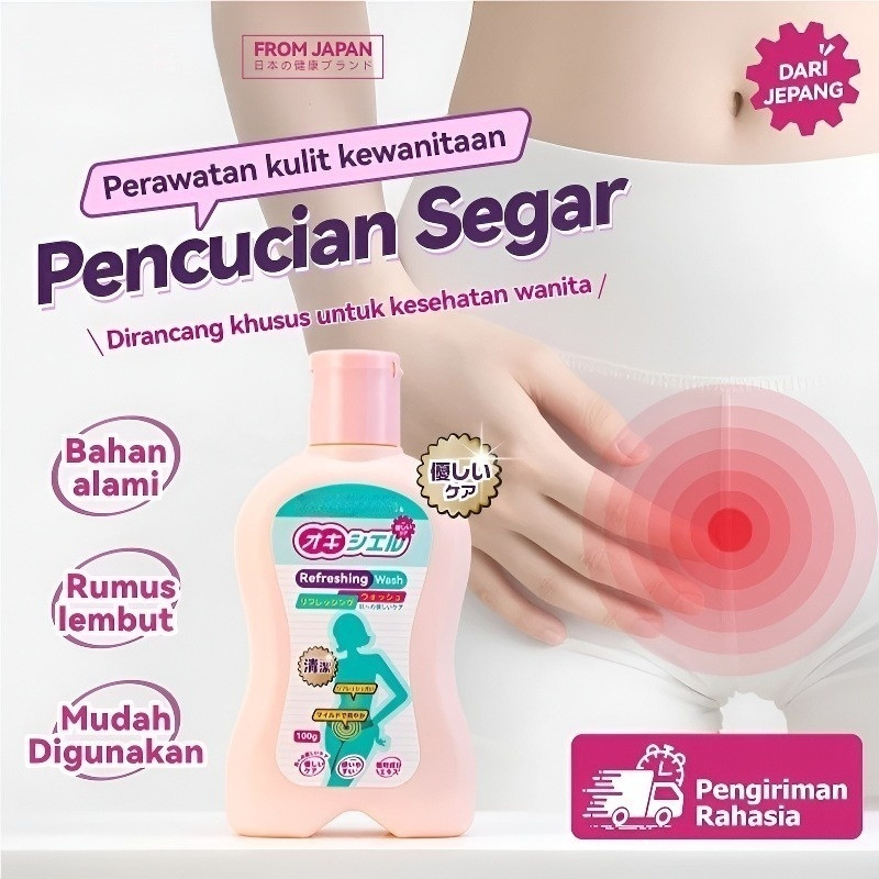 Oxyelle Cairan Pembersih Intim Wanita / Oxyelle Pembersih Kewanitaan Yang Lembut / Oxyelle Kebersiha