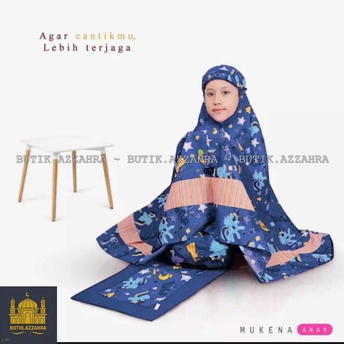 BUTIK.AZZAHRA MUKENA ANAK KARAKTEK KUDA PONY KATUN TERLARIS & TERMURAH Atasan Muslim Panjang Sajadah