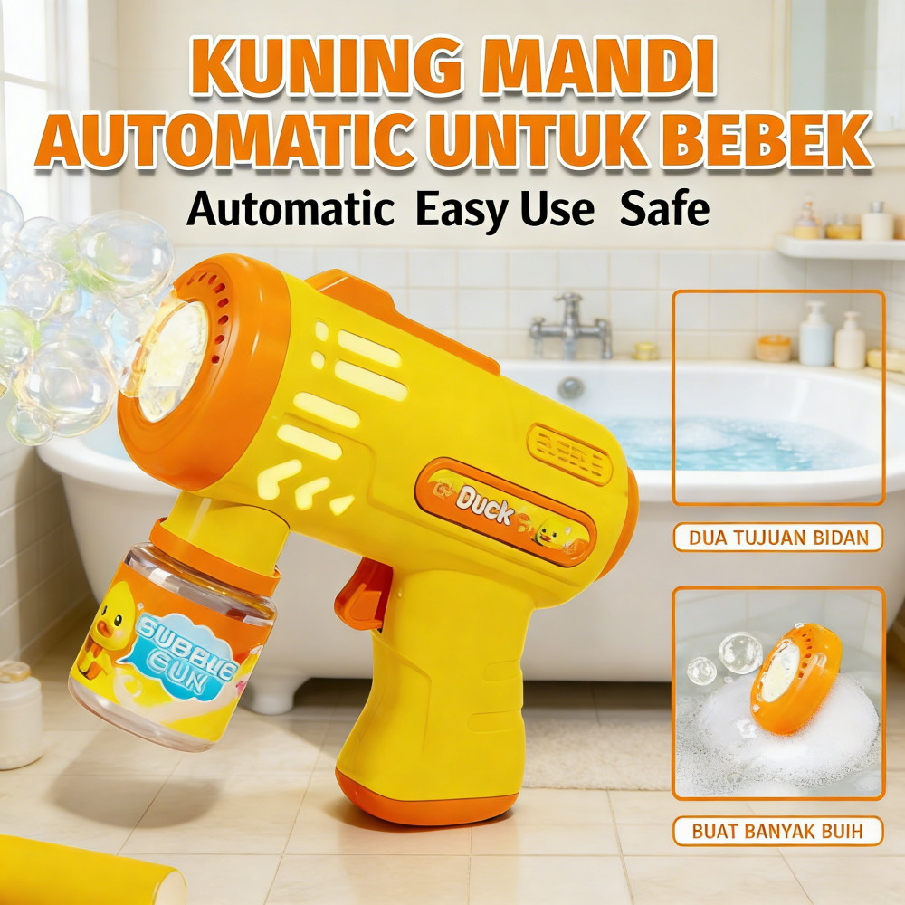 Kecil Mesin Berbusa Kuning Bebek Untuk Bebek Automatic Listrik Mandi