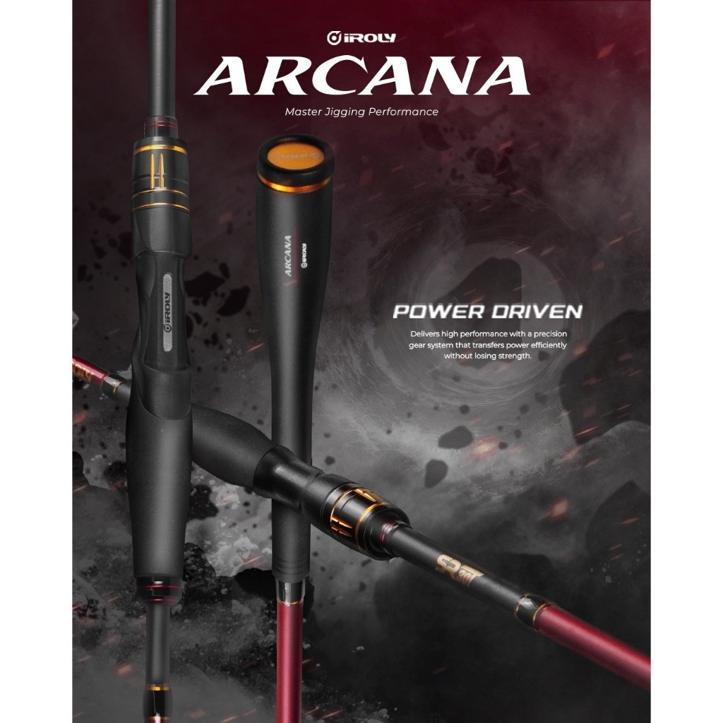 Joran Iroly Arcana 26 Fuji Jigging SW Solid Carbon