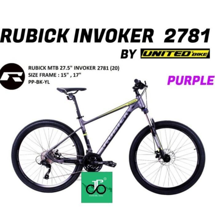 Sepeda MTB 27.5" Rubick Invoker 2781 TERBARU