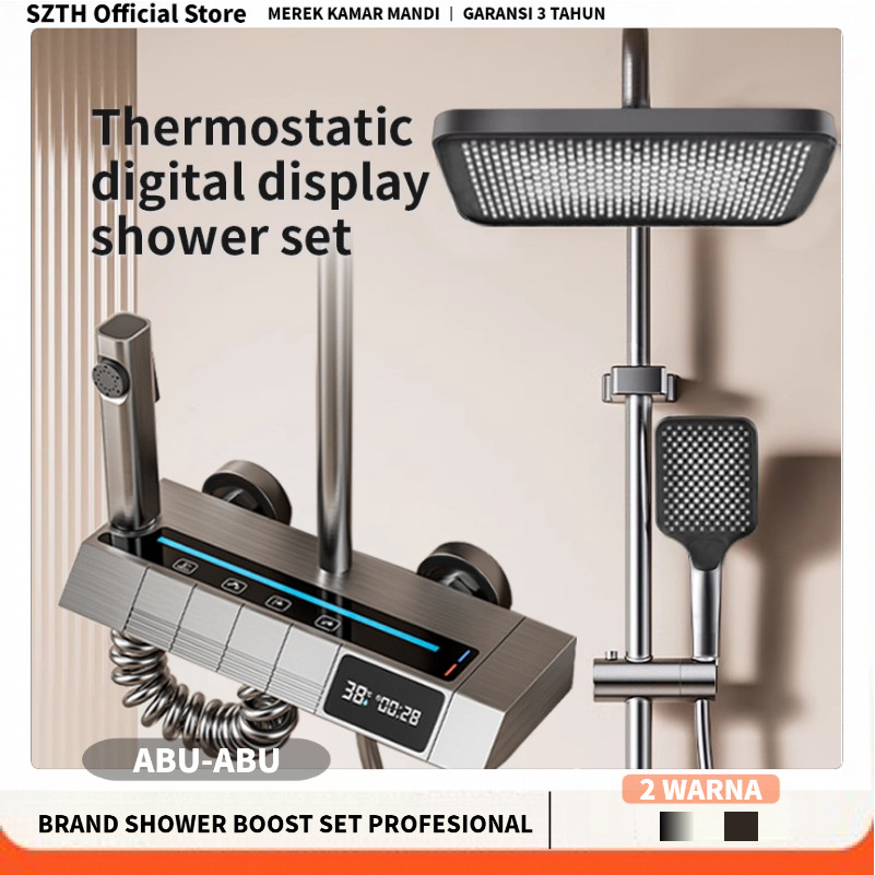SZTH DDL12 shower kamar mandi satu set one bathroom shower set Shower Tiang Set Column Keran Mandi