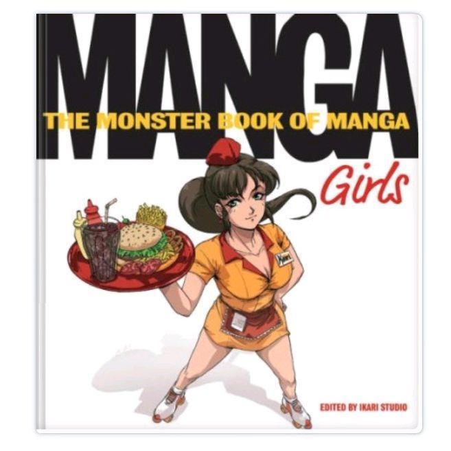 Buku The Monster Book of Manga: Girls