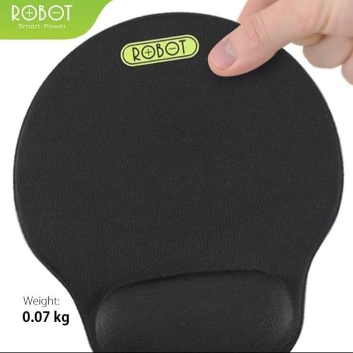 Robot Mousepad RP02 205*240 MM Mousepad Anti Slip Mouse Pad Black New - RP02