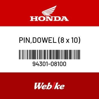 PIN, DOWEL (8 x 10) 94301-08100 CREA SCOOPY Suku Cadang Asli Honda