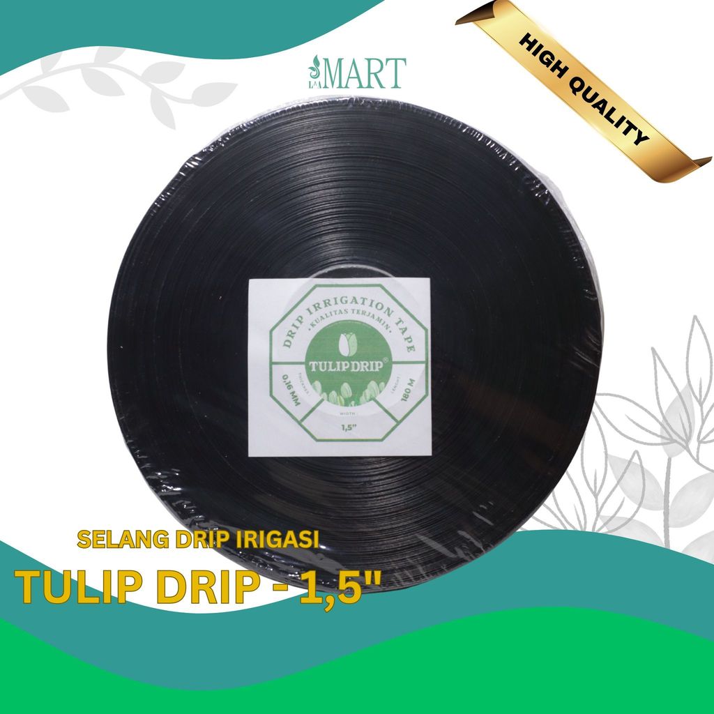 Selang Drip Irrigation Tape - Tulip Drip 1,5 inch ( Roll )