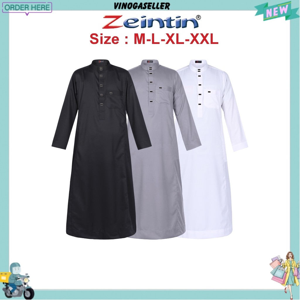 Zeintin - Jubah Gamis Pria Jubah Mewah Koko Pria Zeintin AT
