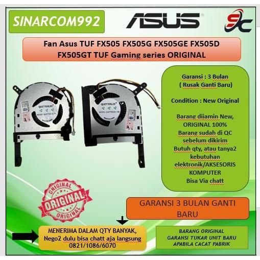 Fan Asus TUF FX505 FX505G FX505GE FX505D FX505GT TUF Gaming series GINAL - GPU+U