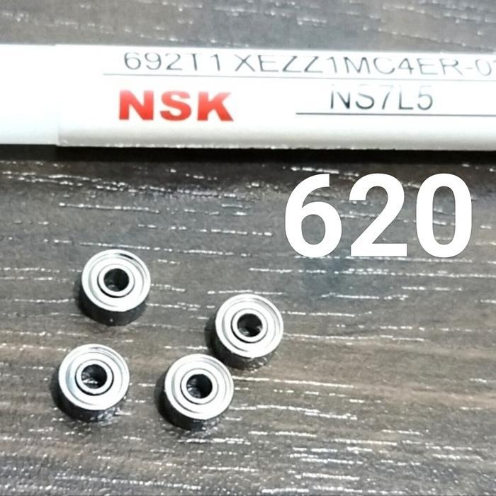 NSK bearing 620 - 2x6 - Mini4wd (4 pcs)