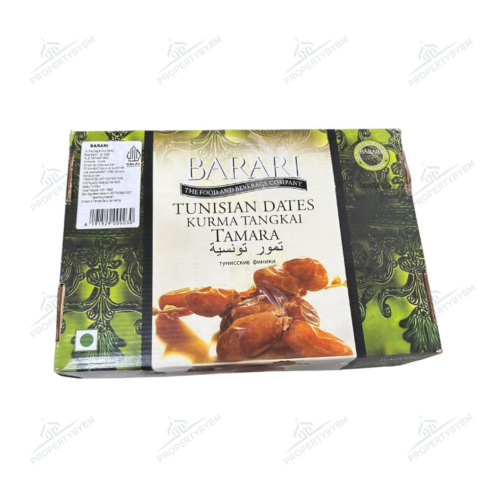 KURMA TUNISIA TANGKAI BARARI 2KG KURMA 2KG KURMA TUNISIA 2KG CEMILAN SEHAT FOOD BOOSTER HAMPERS HAJI