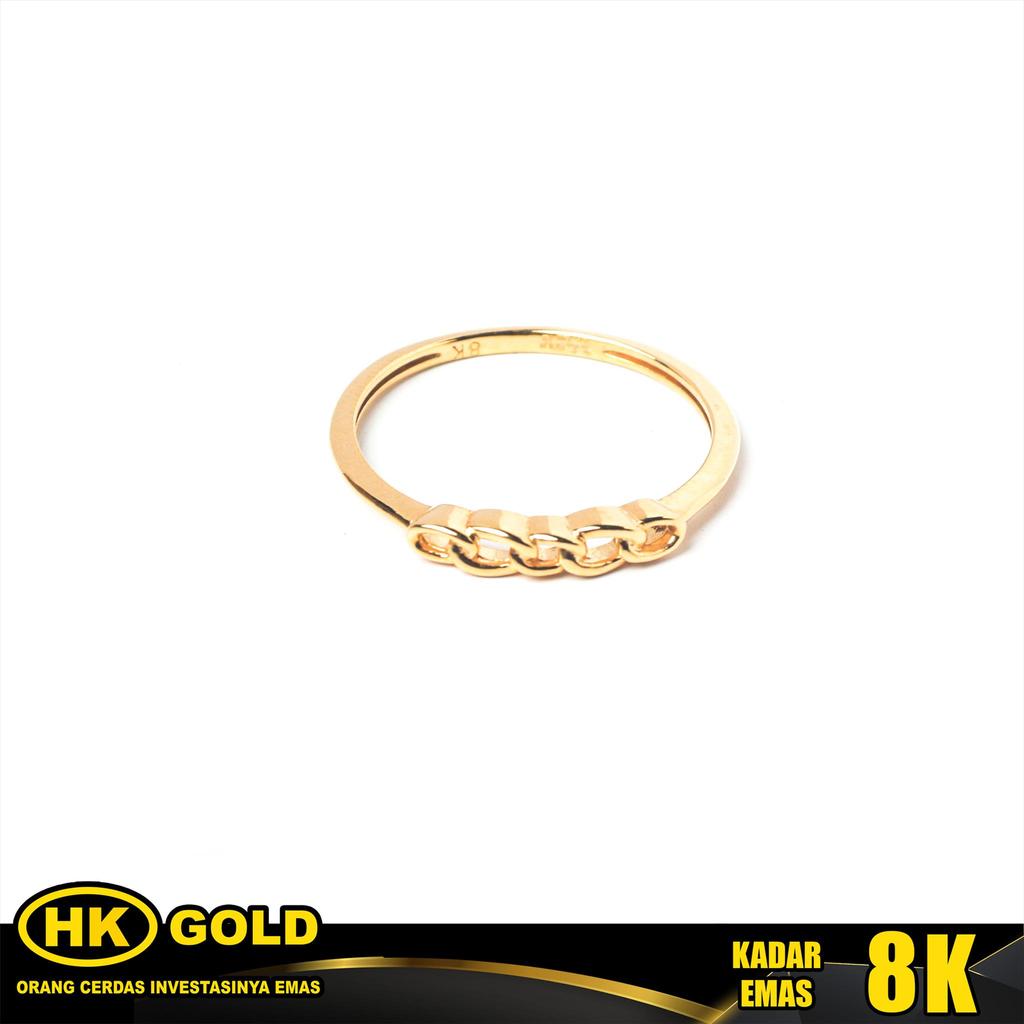 Cincin Emas 8K Type 1661 HK GOLD