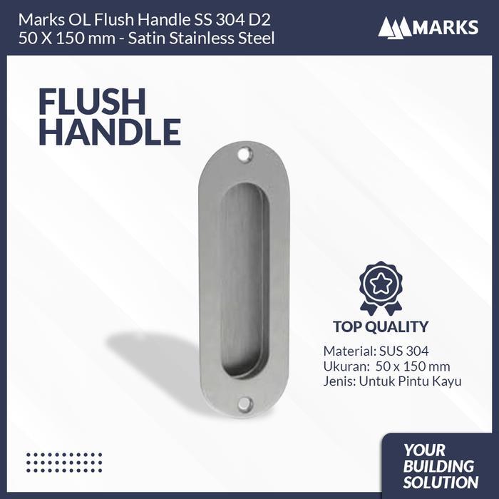 MARKS Flush Pull Handle FPH 002 – SSS READY