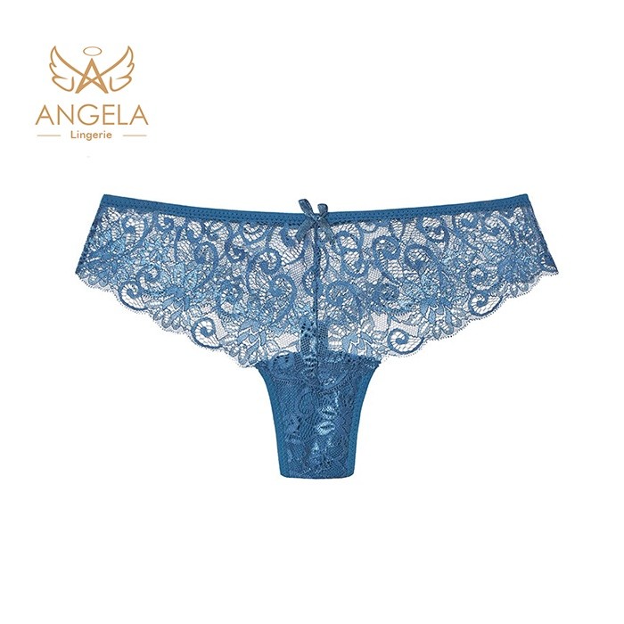 ANGELA JAPAN PREMIUM Celana Dalam CD Wanita Seamless Renda Lingerie Sexy Import G String Pita Kecil