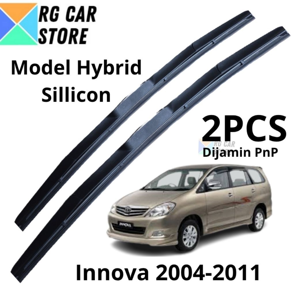 Wiper Innova 2004-2011 Hybrid Silicon Dijamin PnP Original Onami