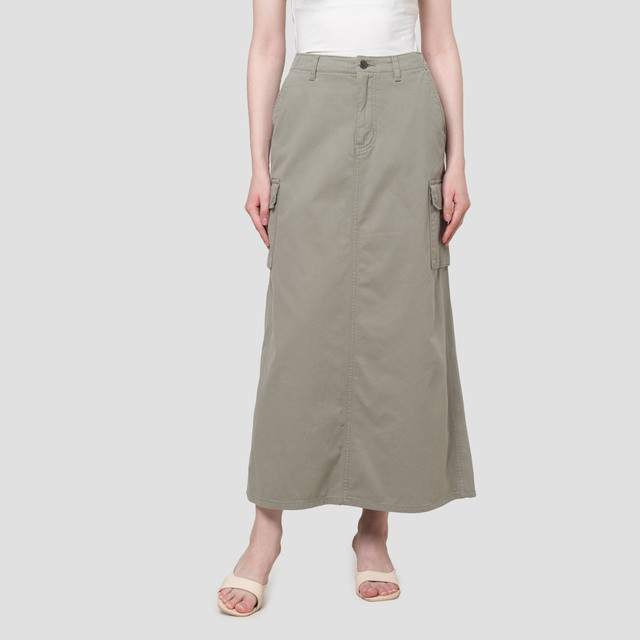 Nevada Twill Straight Rok Panjang Wanita 123467179