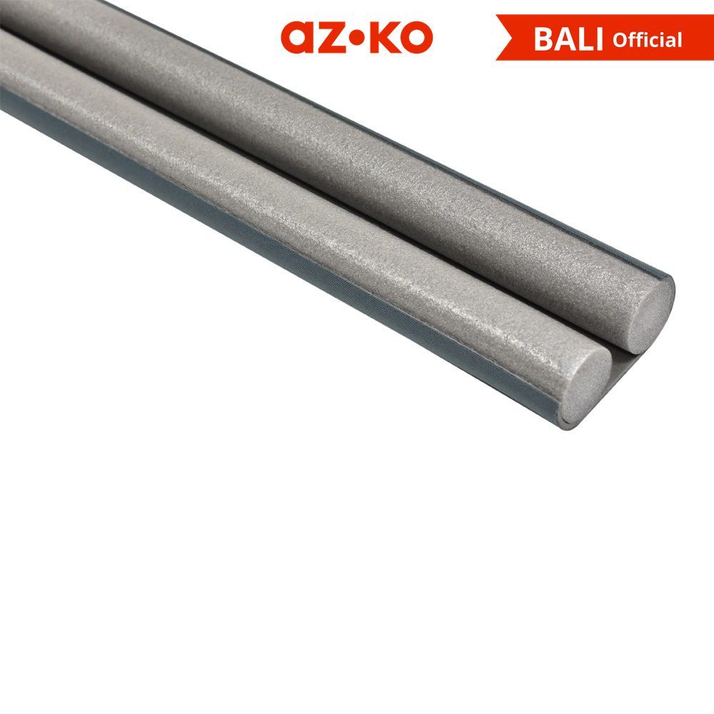 AZKO Krisbow Penutup Lubang Bawah Pintu Foam Seal 95 cm - Abu-Abu Bottom Door Seal Penutup Celah Pin